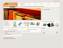 Tablet Screenshot of bookshop.novelty.com.mv