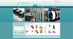Desktop Screenshot of printers.novelty.com.mv